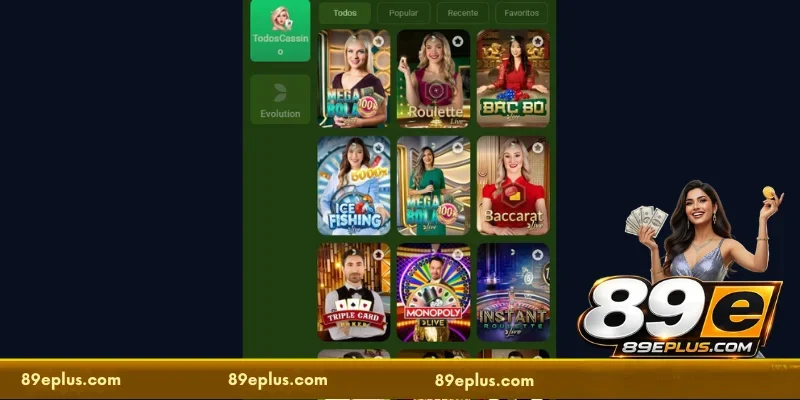 Games that members should choose at 89E Online Casino