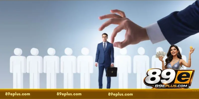 The employee recruitment process at the 89E platform
