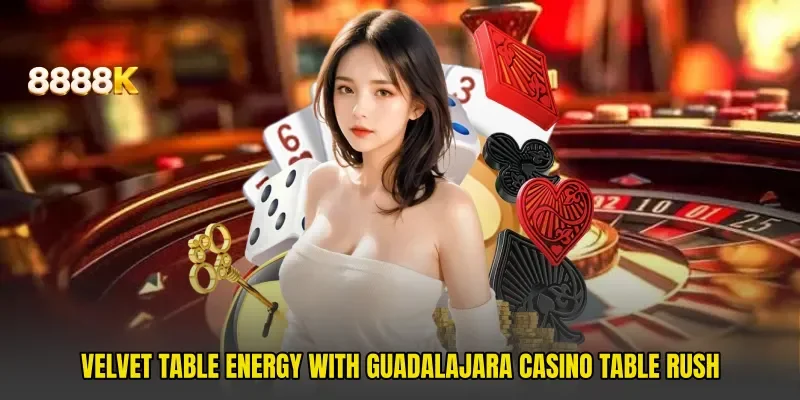Velvet table energy with Guadalajara Casino Table Rush